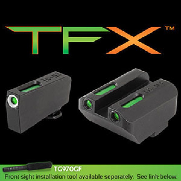 Truglo TFX Glock Suppressor Low Set Truglo TFX Glock Suppressor Low Set